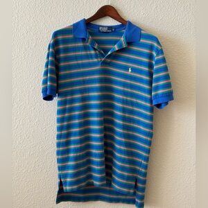 Ralph Lauren Men's Multicolor Striped Polo Shirt